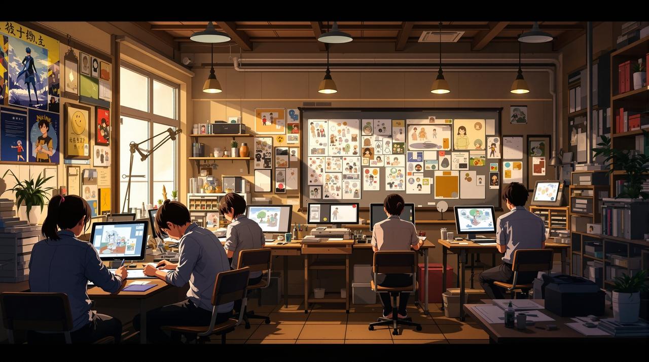 星星动漫 - 动画制作幕后：一部番剧从分镜到成片的星辰之旅